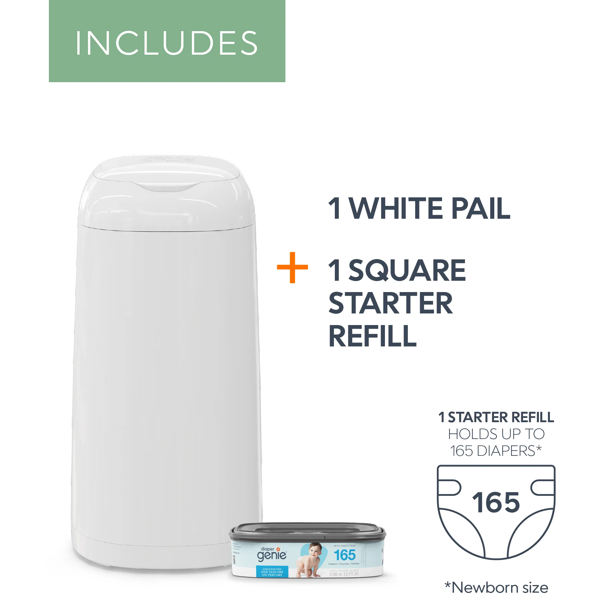 Diaper Genie® Classic Pail - Image 3