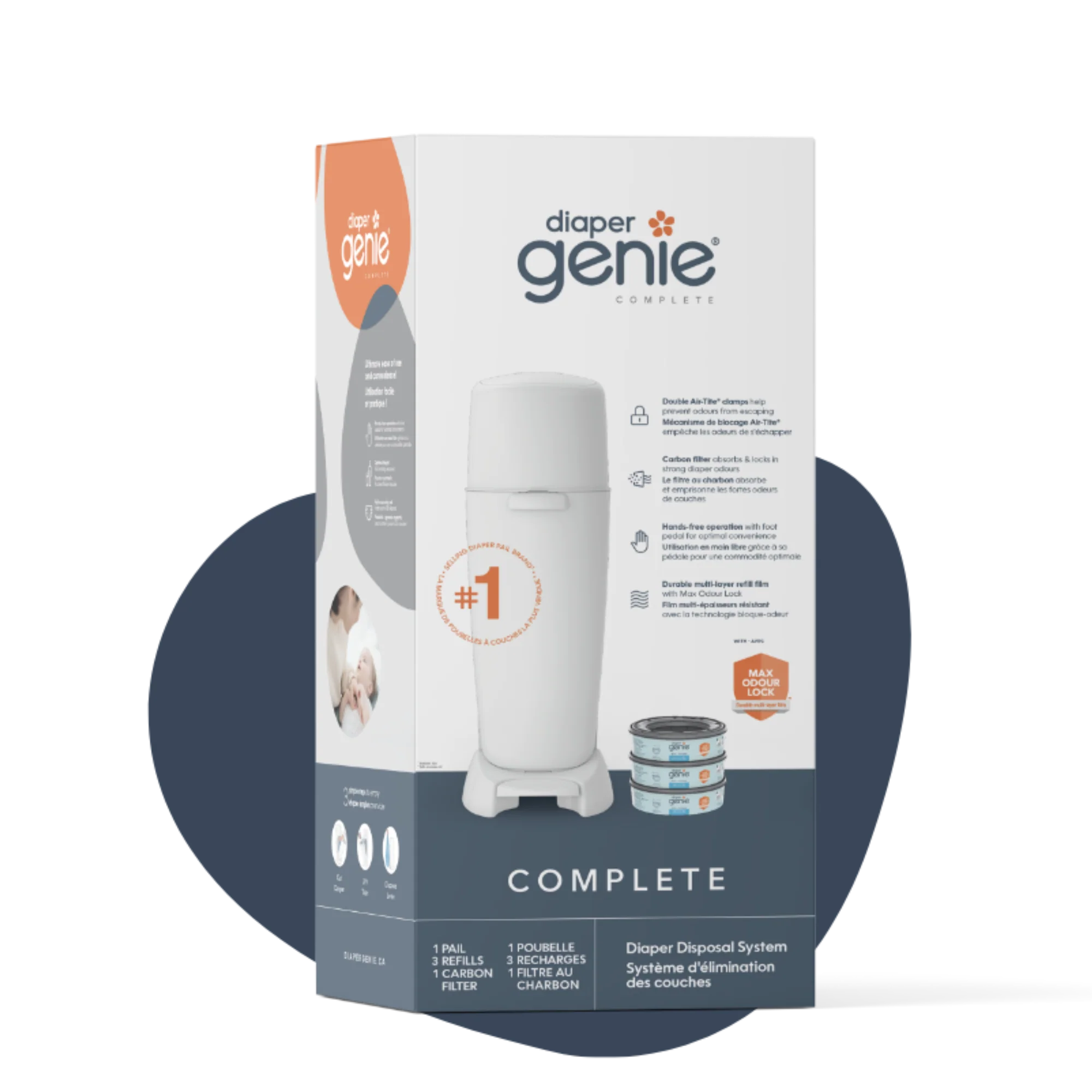 Diaper Genie® Complete Starter Set Pail