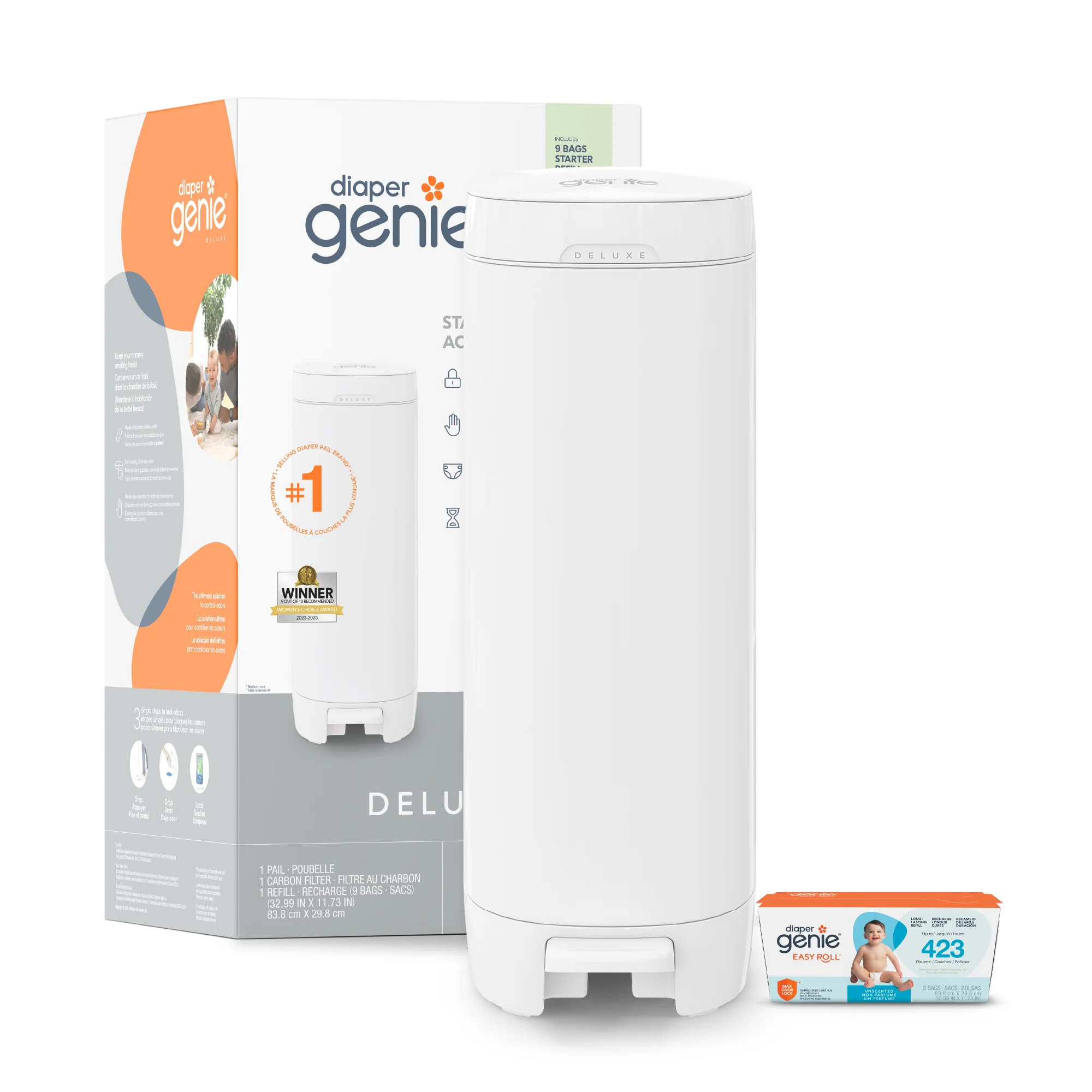 Diaper Genie® Deluxe Pail - Image 3