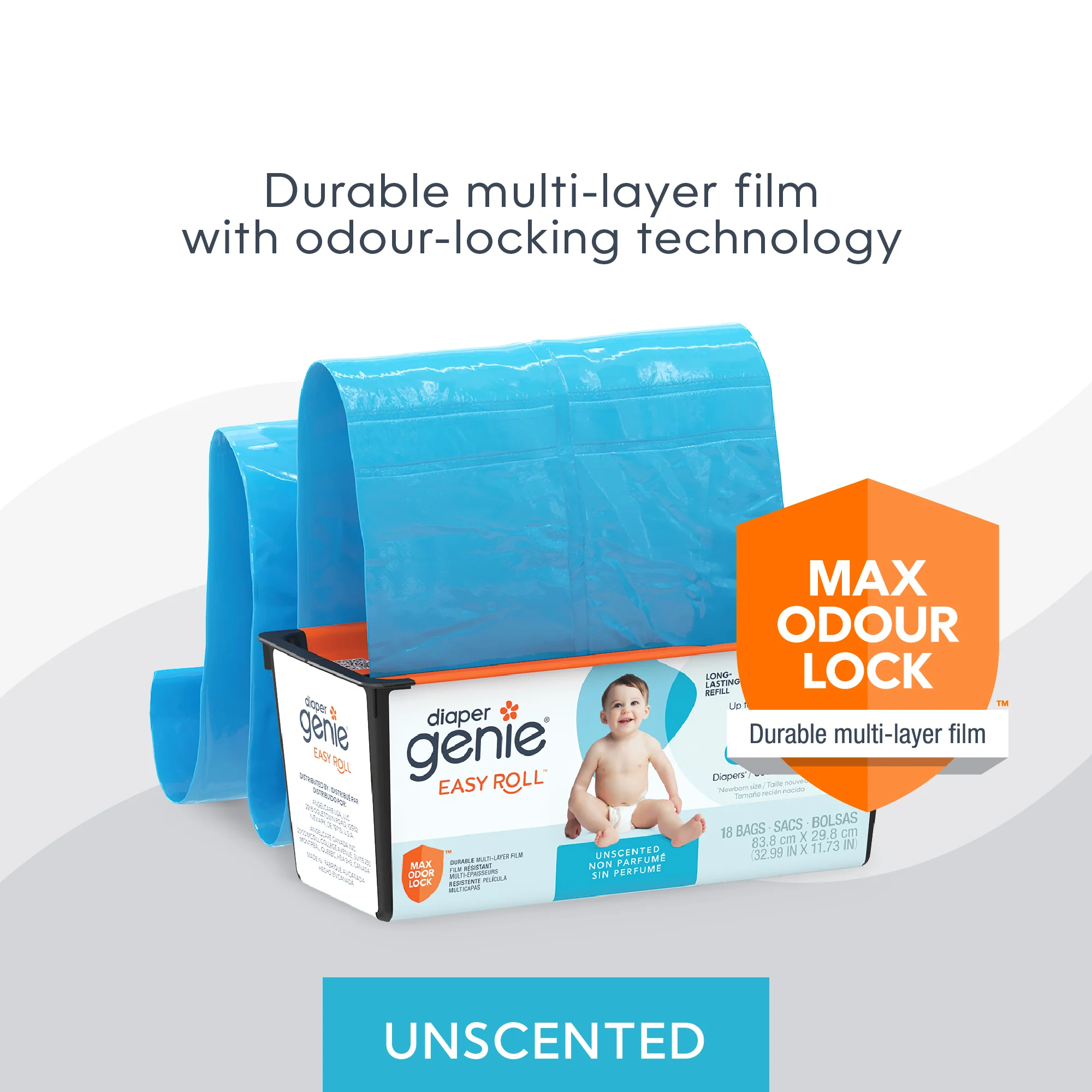 Diaper Genie® Easy Roll Pail Refill - Image 16