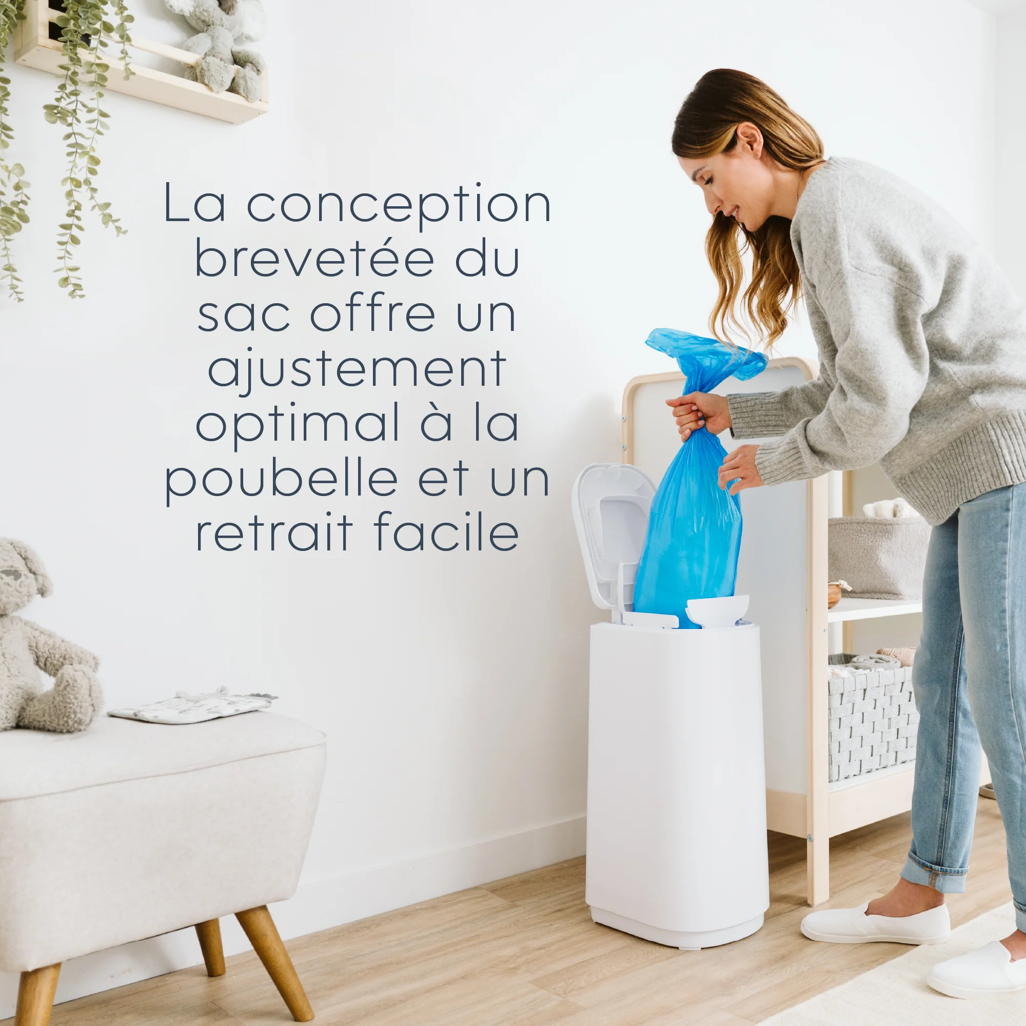 Diaper Genie® Easy Roll Pail Refill (65% Recycled) - Image 34