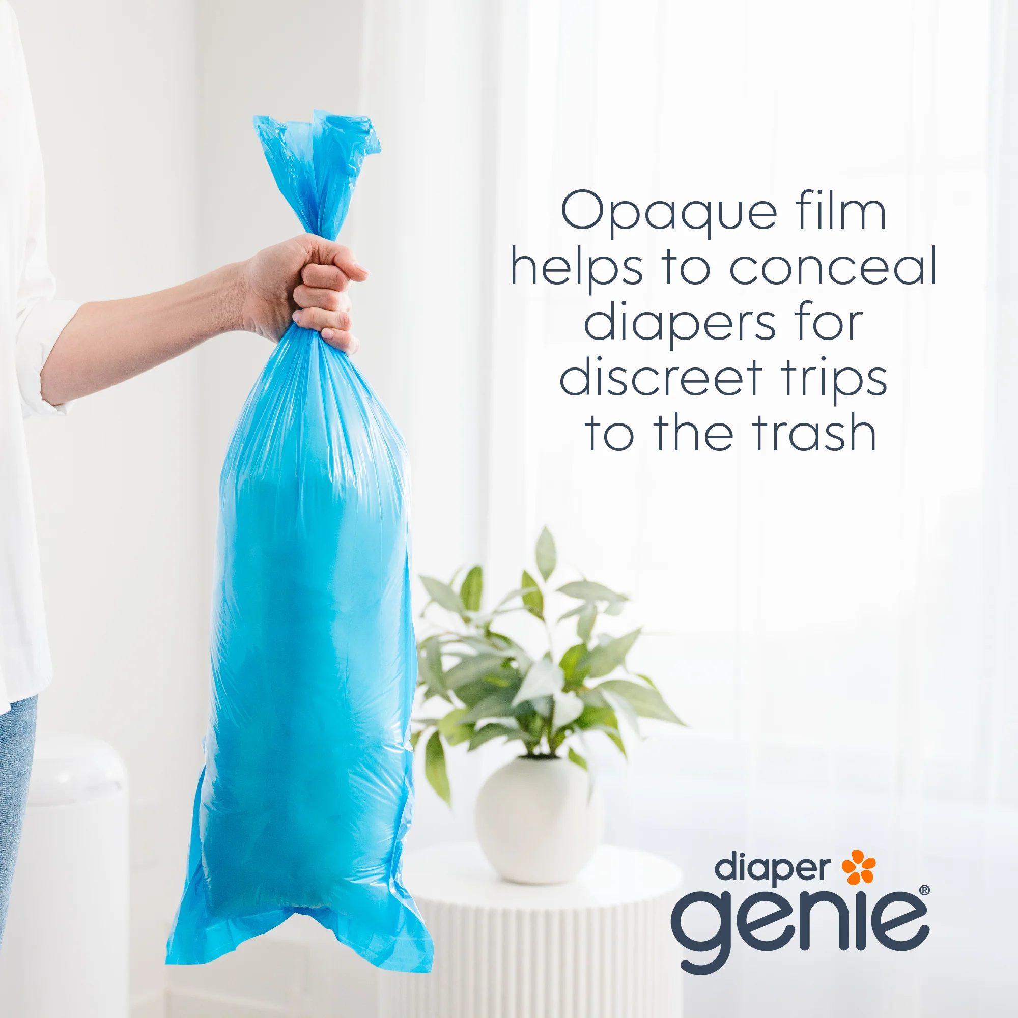 Diaper Genie® Easy Roll Pail Refill (65% Recycled) - Image 7