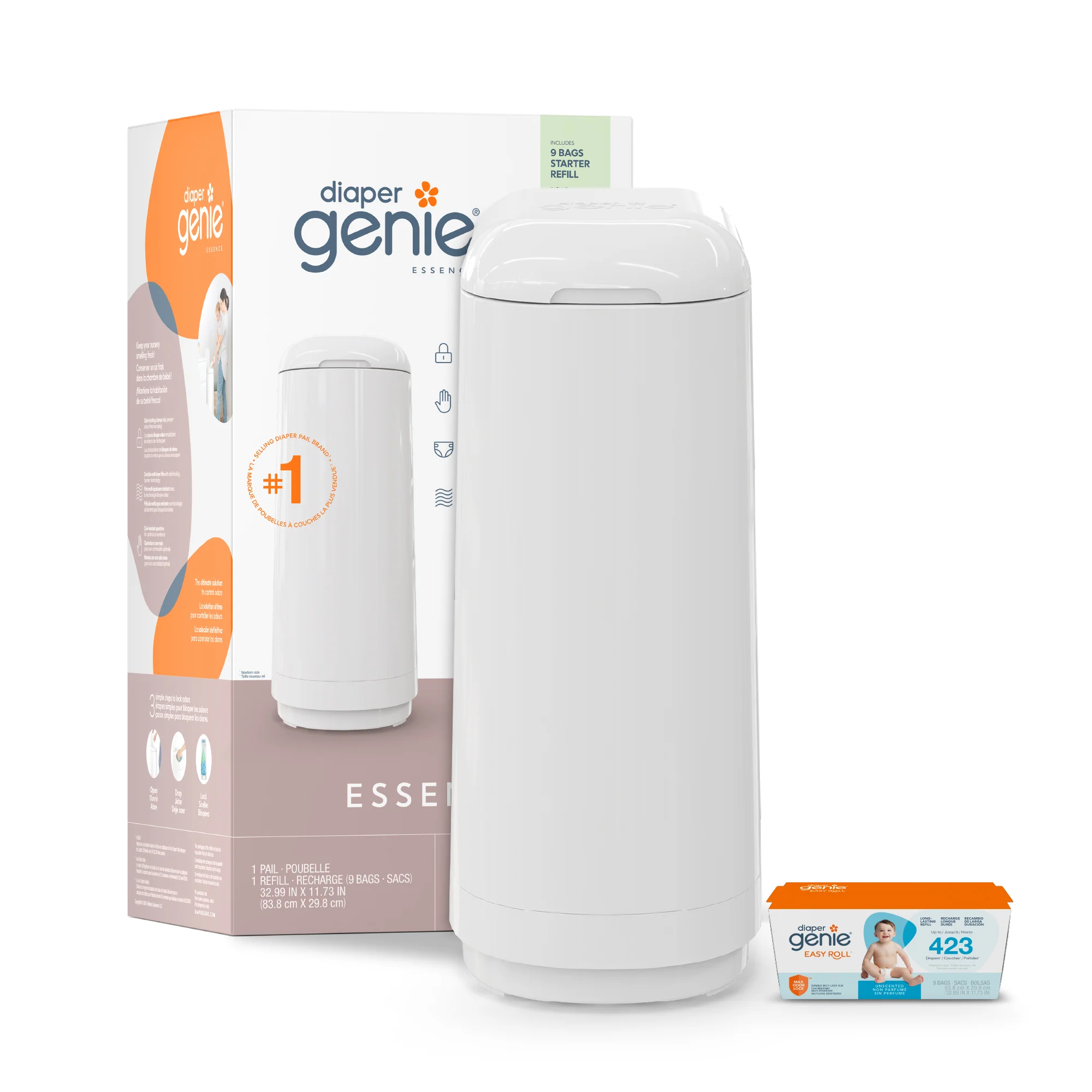 Diaper Genie® Essence Pail - Image 14