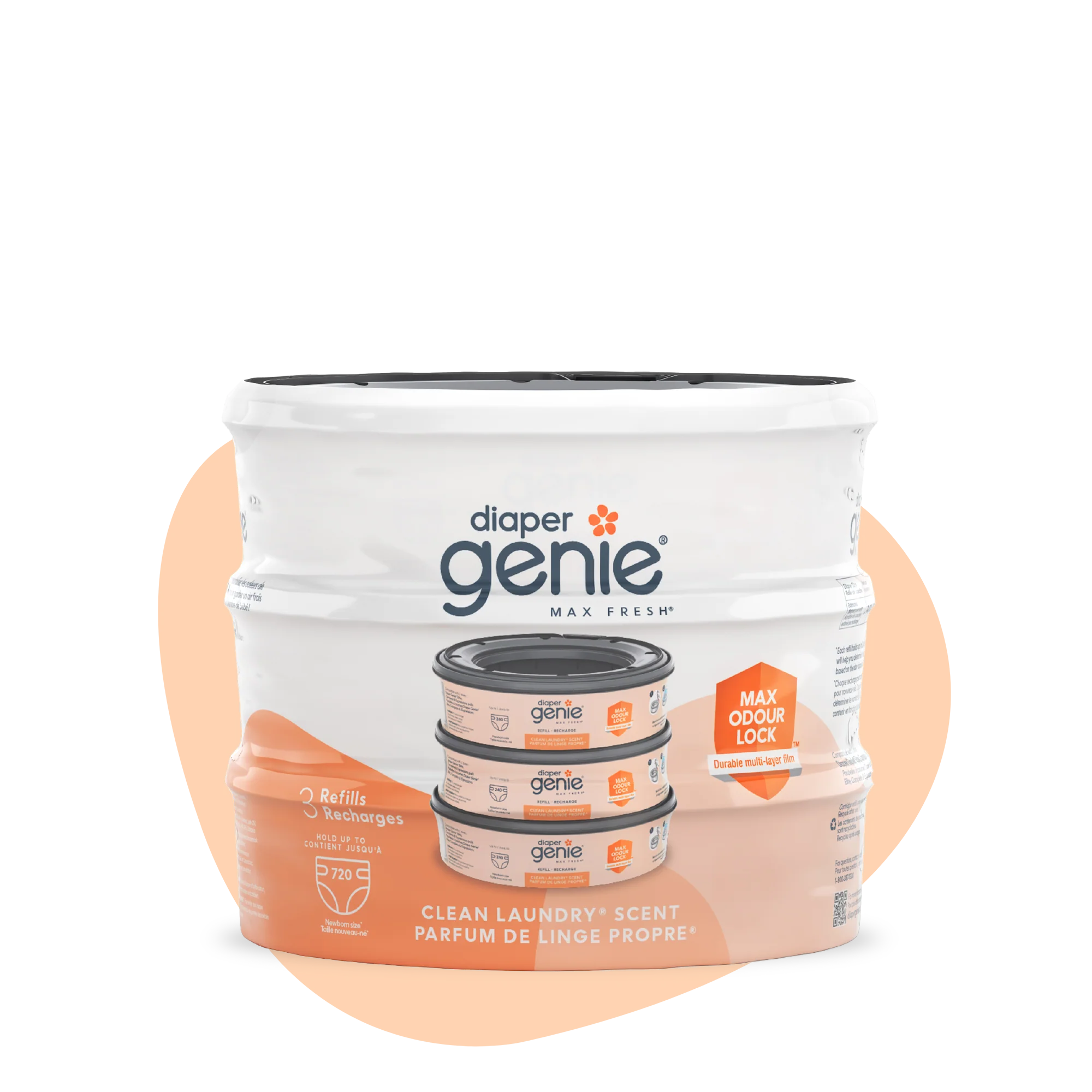 Diaper Genie® Max Fresh Round Refill