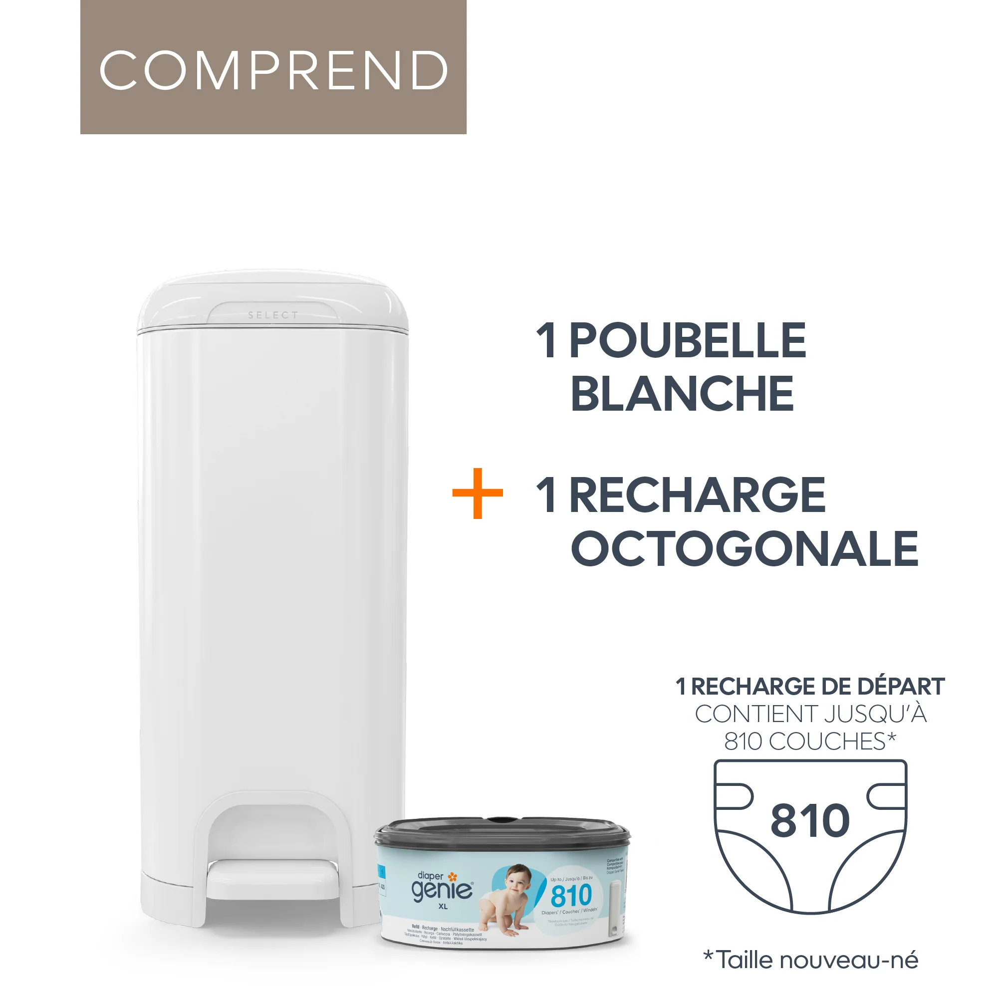 Diaper Genie® Select Nappy Bin System - Image 24