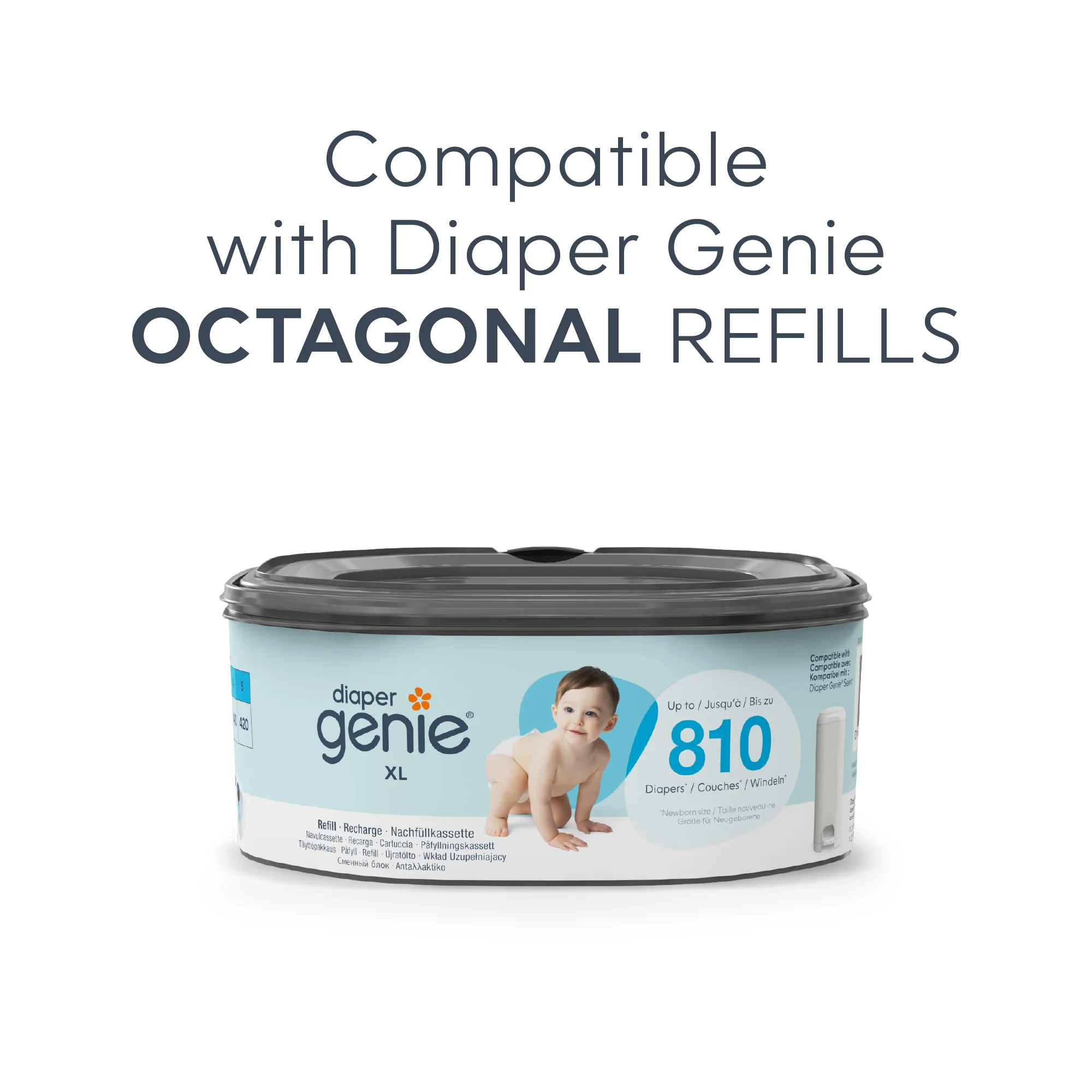 Diaper Genie® Select Nappy Bin System - Image 8