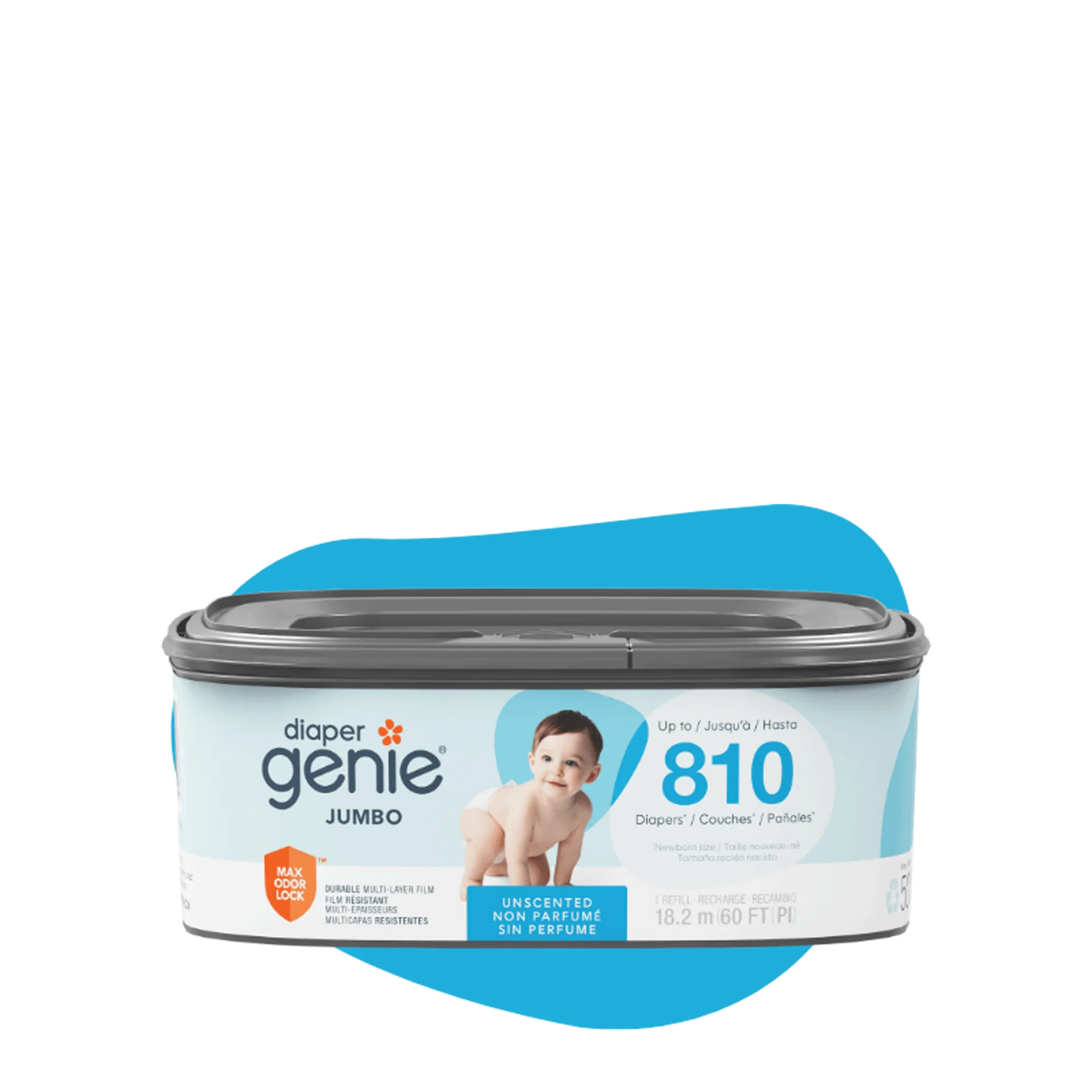 Diaper Genie® Jumbo Square Pail Refill - Image 14