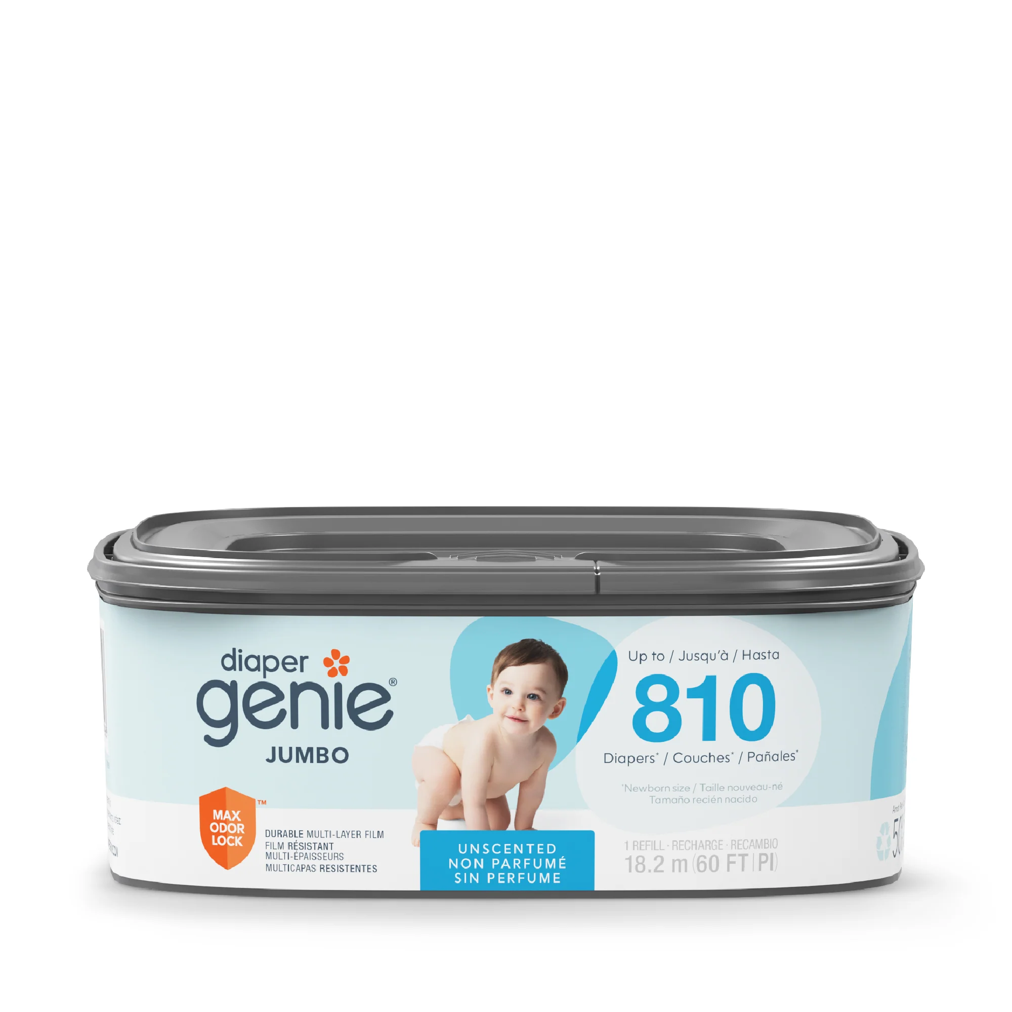 Diaper Genie® Jumbo Square Pail Refill - Image 15