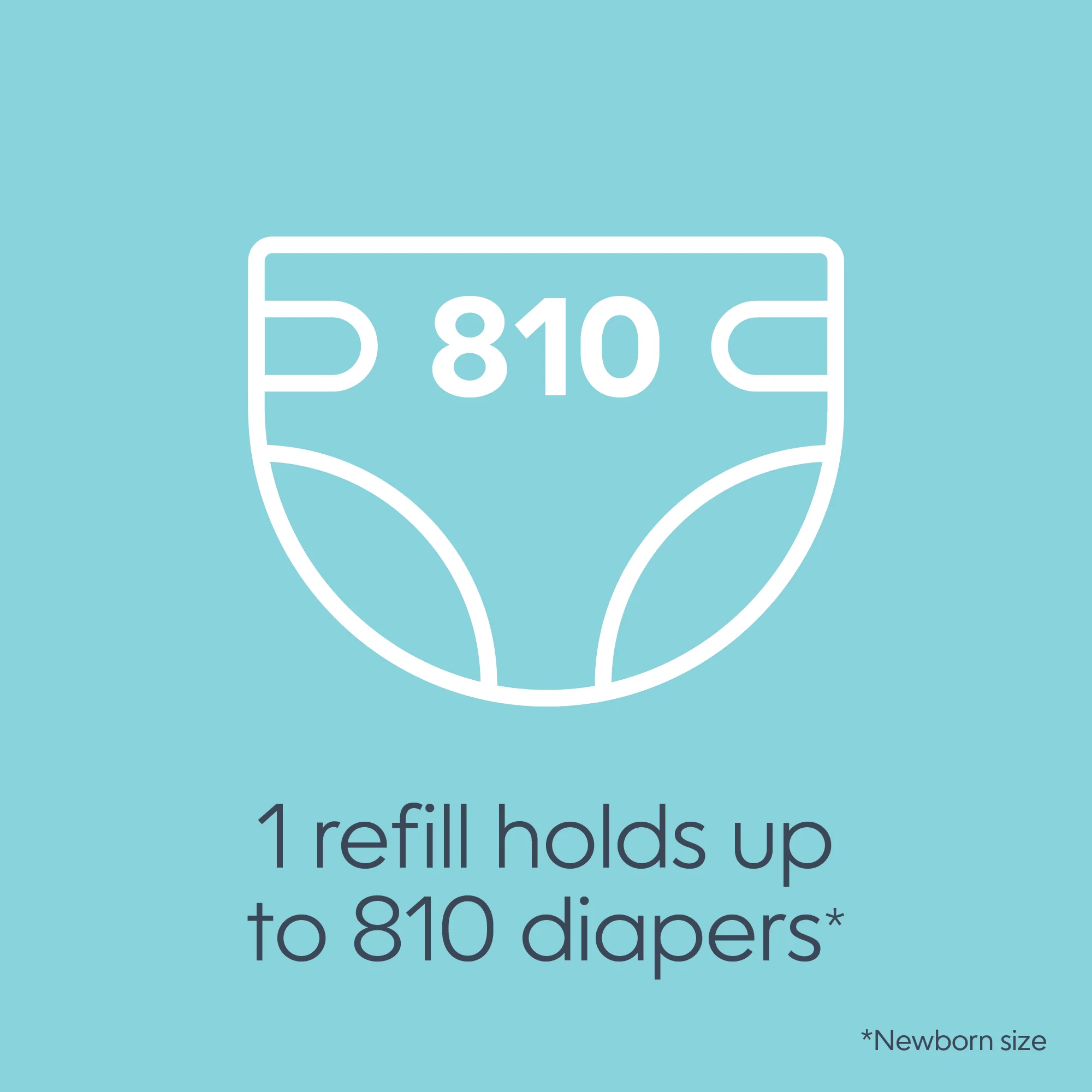 Diaper Genie® Jumbo Square Pail Refill - Image 4