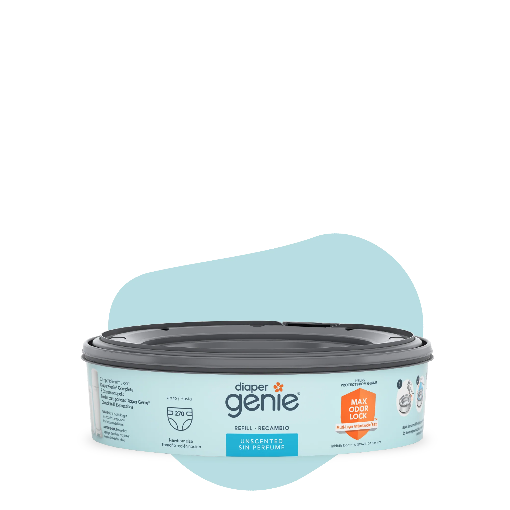Diaper Genie® Unscented Round Refill