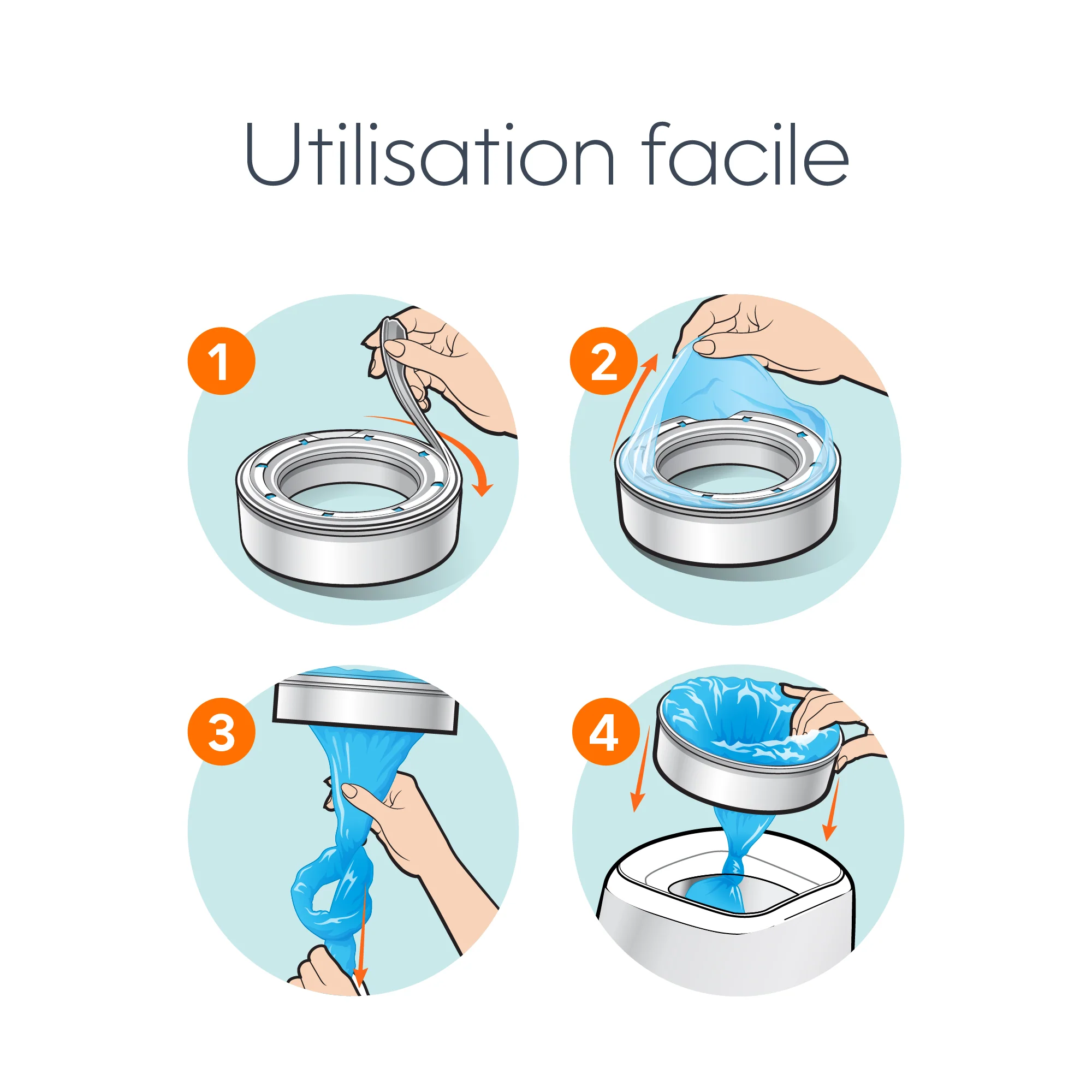 Diaper Genie® Unscented Round Refill - Image 14