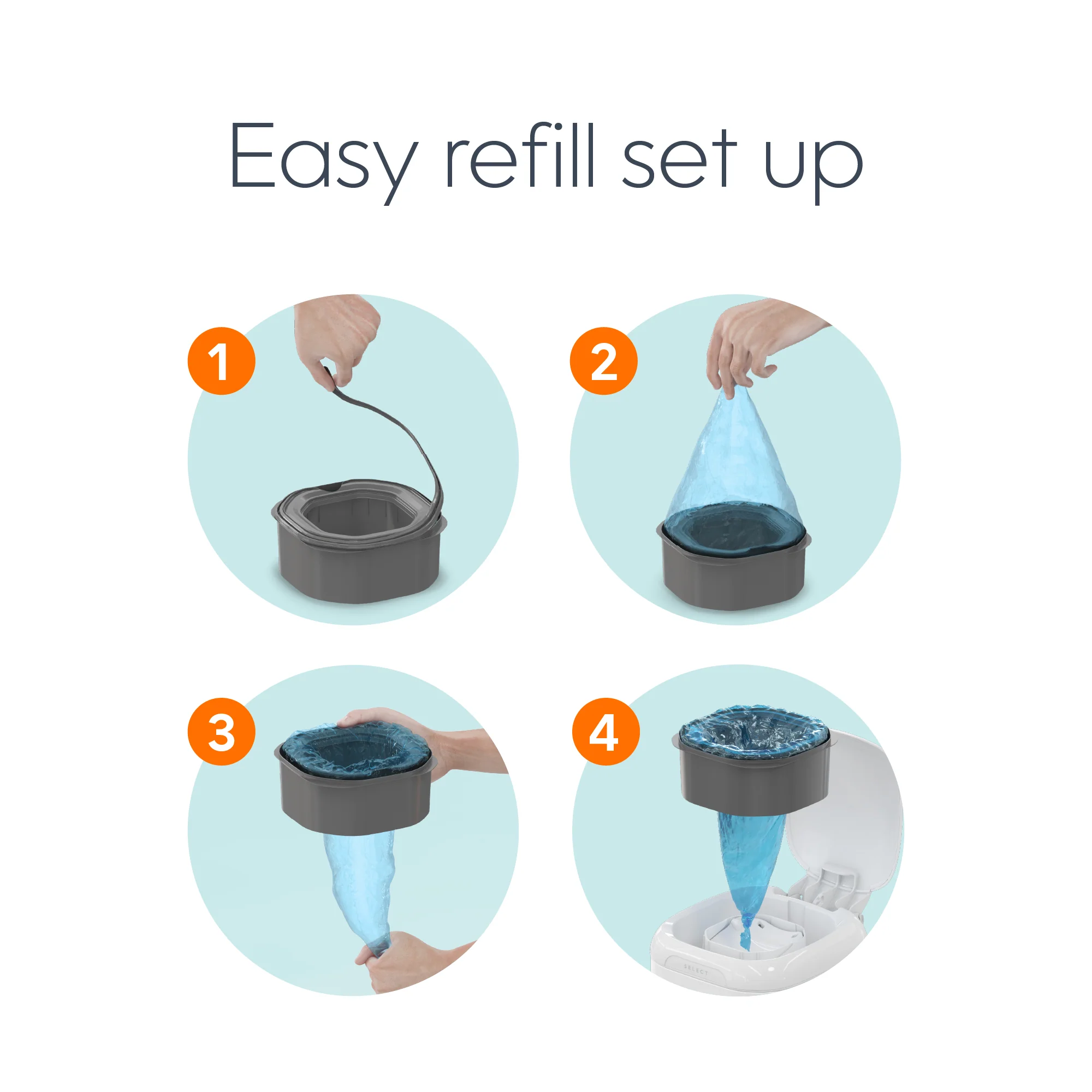 Diaper Genie® XL Octagonal Refill - Image 6